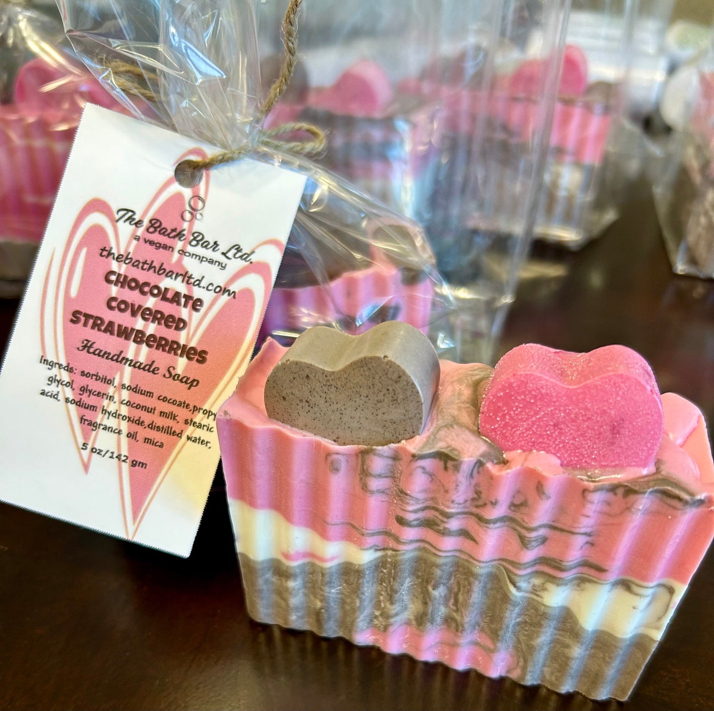 Chocolate Covered Strawberries Soap image 0