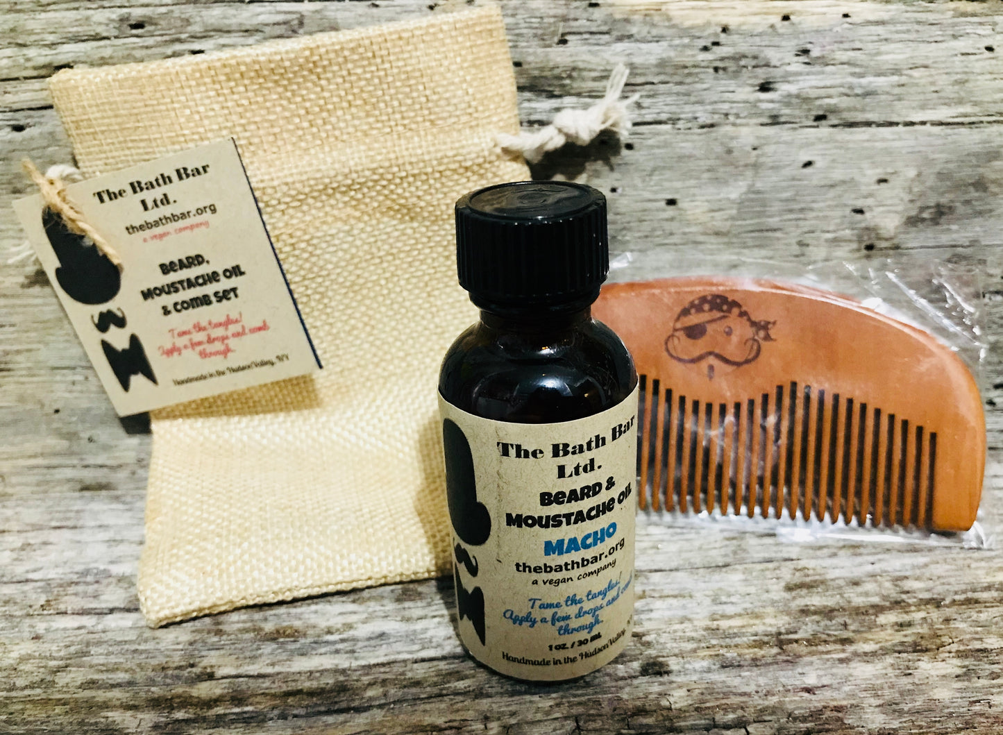 Beard and Moustache Oil Set image 0