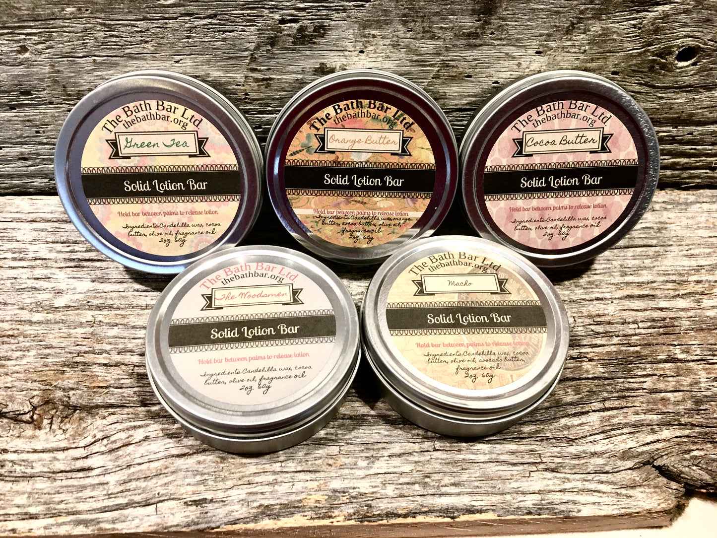SOLID LOTION BARS image 0