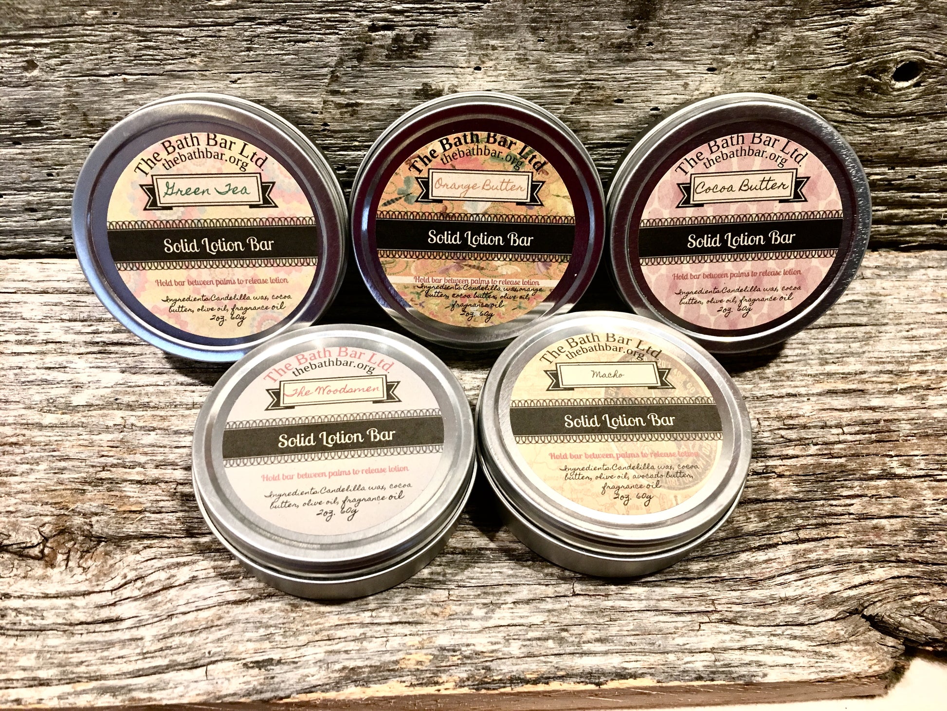 SOLID LOTION BARS image 0