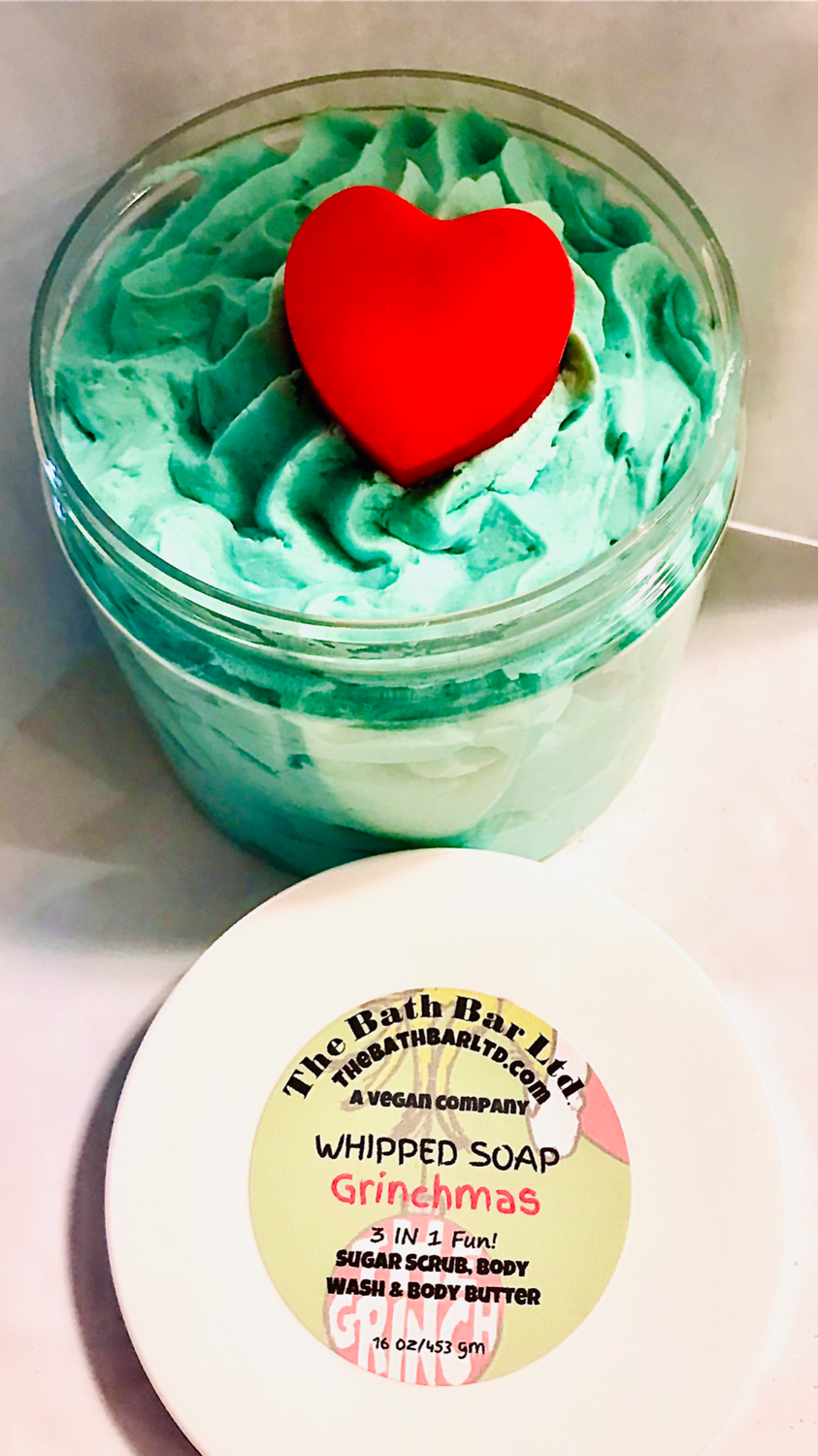 Grinchmas Whipped Soap image 0